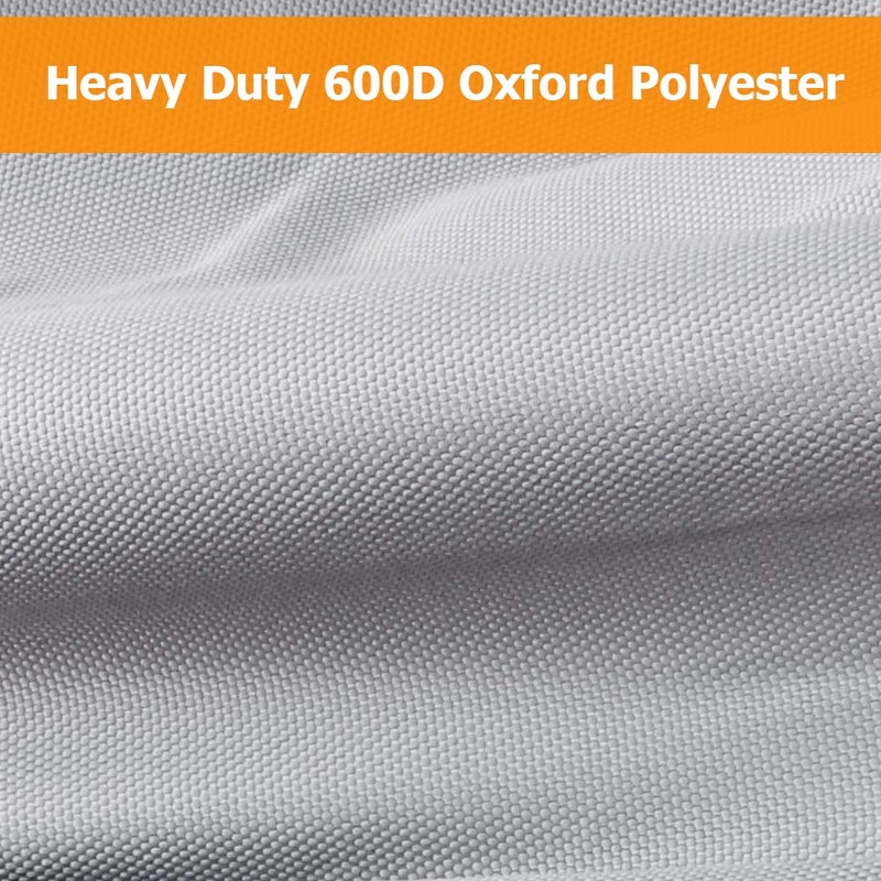 iCOVER Outboard Motor Cover Heavy Duty 600D Waterproof Engine Hood Covers, 25" DX15 WX19 H - Image 3